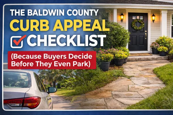 The Baldwin County Curb Appeal Checklist (Because Buyers Decide Before They Even Park))