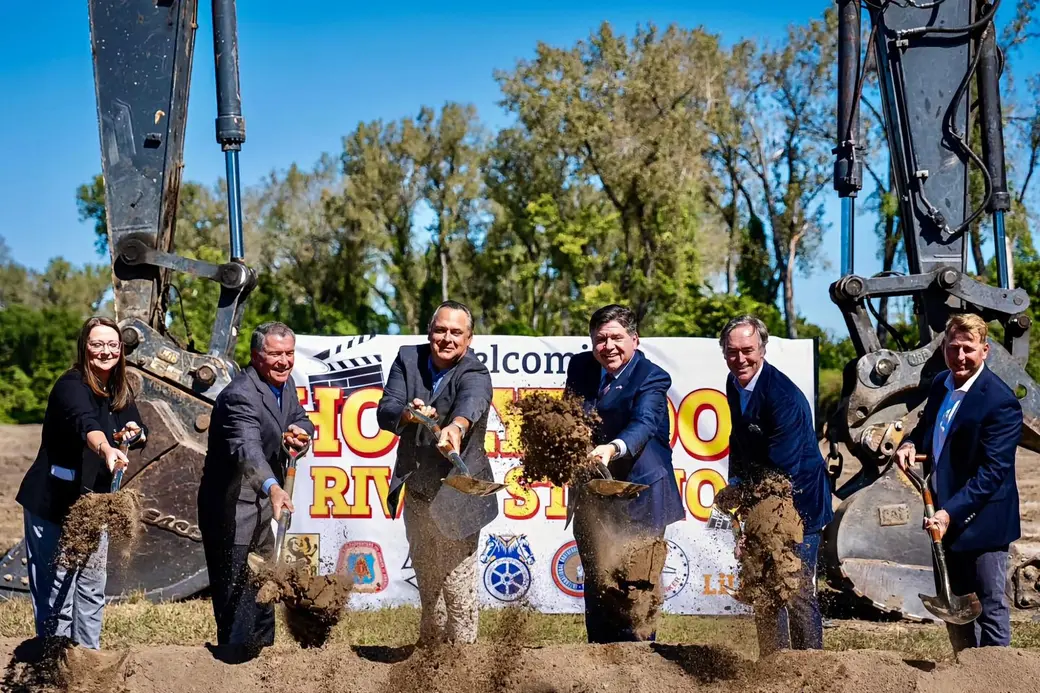Hollywood River Studios breaks ground in Wood River