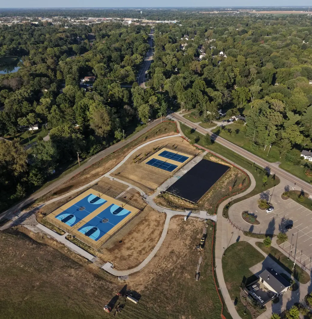 $1.4M Schon Park Expansion Adds 8 New Sports Courts Ahead of Fall Opening