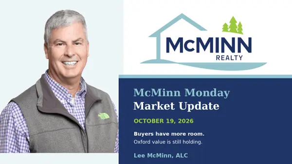 McMinn Monday Market Update: Buyers Have More Room, but Oxford Value Is Still Holding