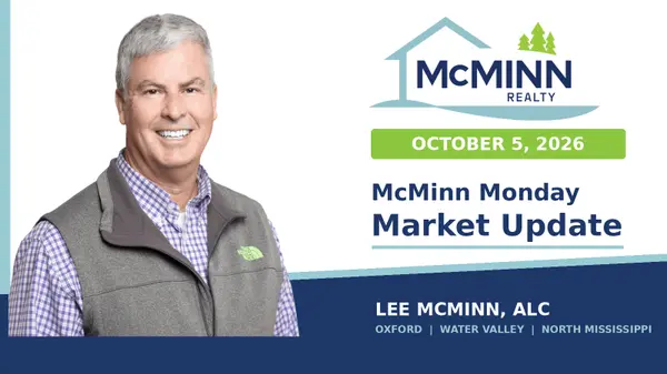 McMinn Monday Market Update: Oxford Dollar Volume Rises as Rates Test Fall Buyers