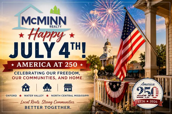 feature image of America at 250: Celebrating July 4th, Home, and Community in North Central Mississippi