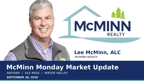 feature image of McMinn Monday Market Update: Oxford Dollar Volume Holds as Buyers Gain Leverage