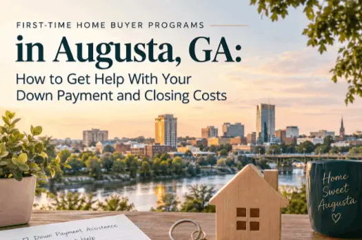 First-Time Home Buyer Programs in Augusta, GA: How to Get Help With Your Down Payment and Closing Costs