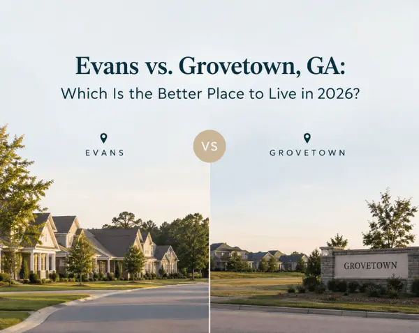 Evans vs. Grovetown, GA: Which Is the Better Place to Live in 2026?