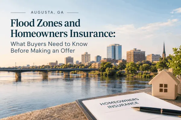 Augusta, GA Flood Zones and Homeowners Insurance: What Buyers Need to Know Before Making an Offer