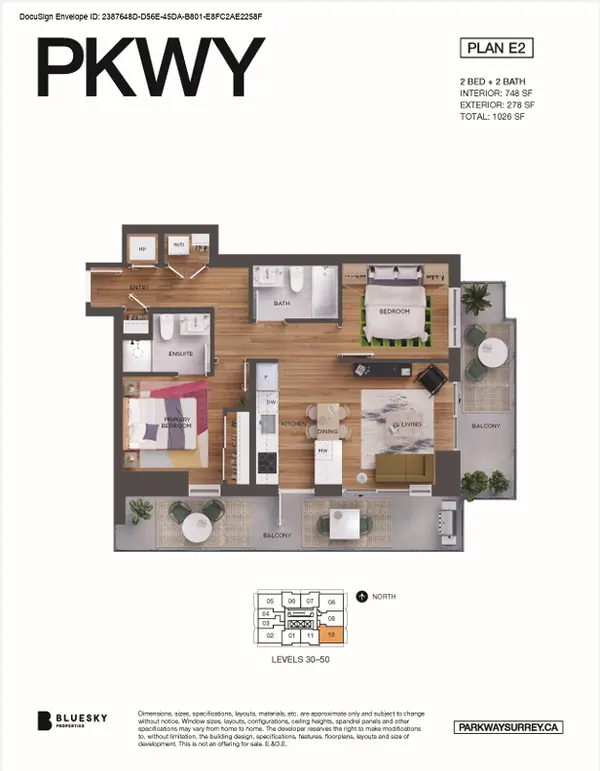 13568 105 Ave #3810, Surrey, BC V3T