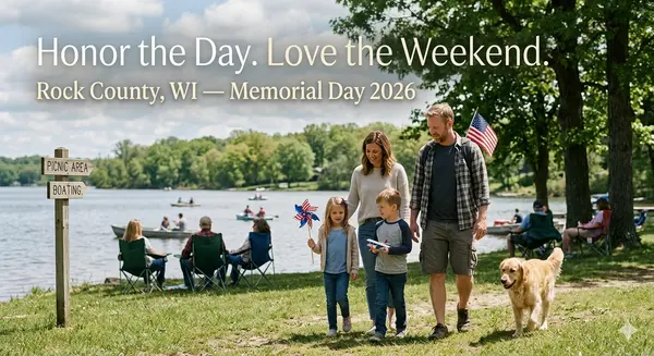 Honor the Day. Love the Weekend. Rock County, WI — Memorial Day 2026,Jeff Zuelke