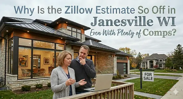 Why Is the Zillow Estimate So Off in Janesville WI, Even With Plenty of Comps?
