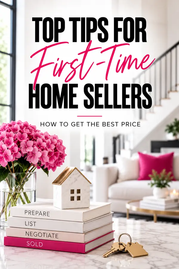 Top Tips for First-Time Home Sellers: How to Get the Best Price,Sury Romero