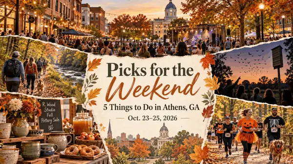 5 Things to Do in Athens, GA This Weekend | October 23–25, 2026