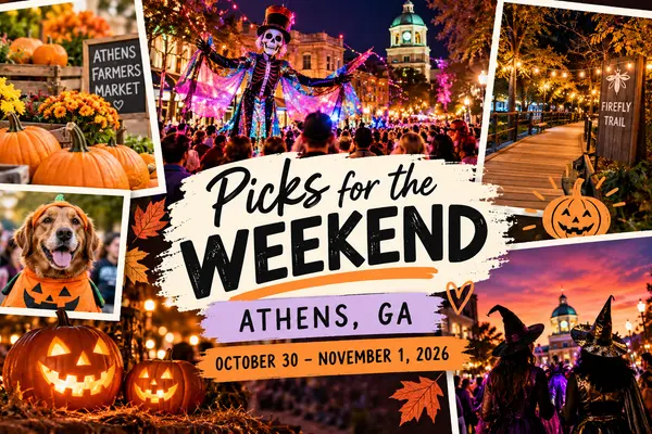 5 Things to Do in Athens, GA This Halloween Weekend | October 30 – November 1, 2026