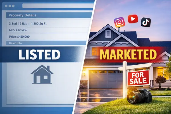 Listing a Home for Sale and Marketing a Home for Sale Are NOT the Same Thing,Leah Leggett