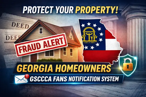 Georgia Homeowners: Protect Your Property with the GSCCCA FANS Notification System,Leah Leggett