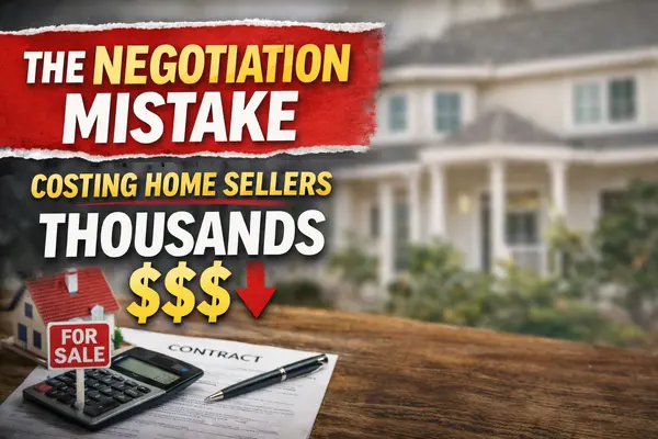 The Negotiation Mistake That Costs Home Sellers Thousands,Leah Leggett