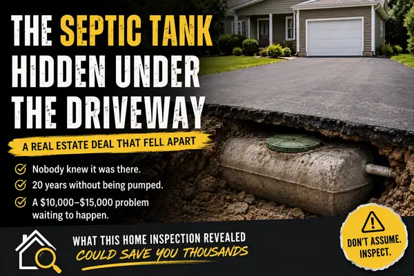 The Septic Tank Hidden Under the Driveway: A Real Estate Deal That Fell Apart