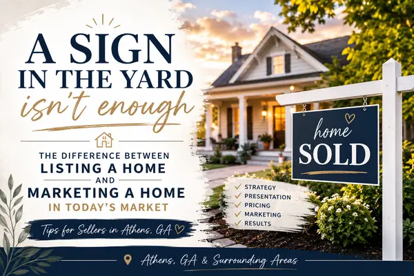 The Difference Between Listing a Home and Marketing a Home in Today's Market