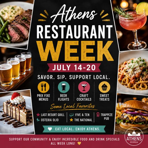 Athens Restaurant Week 2026: Your Guide to the Best Week to Eat Local