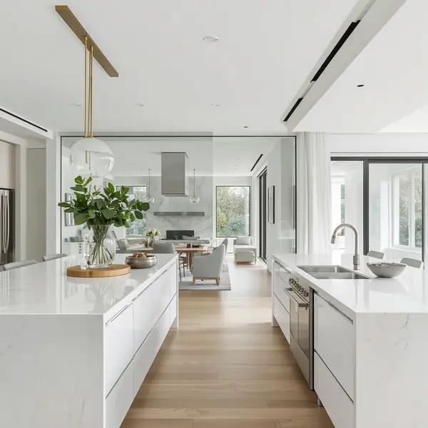 Luxury White Kitchen