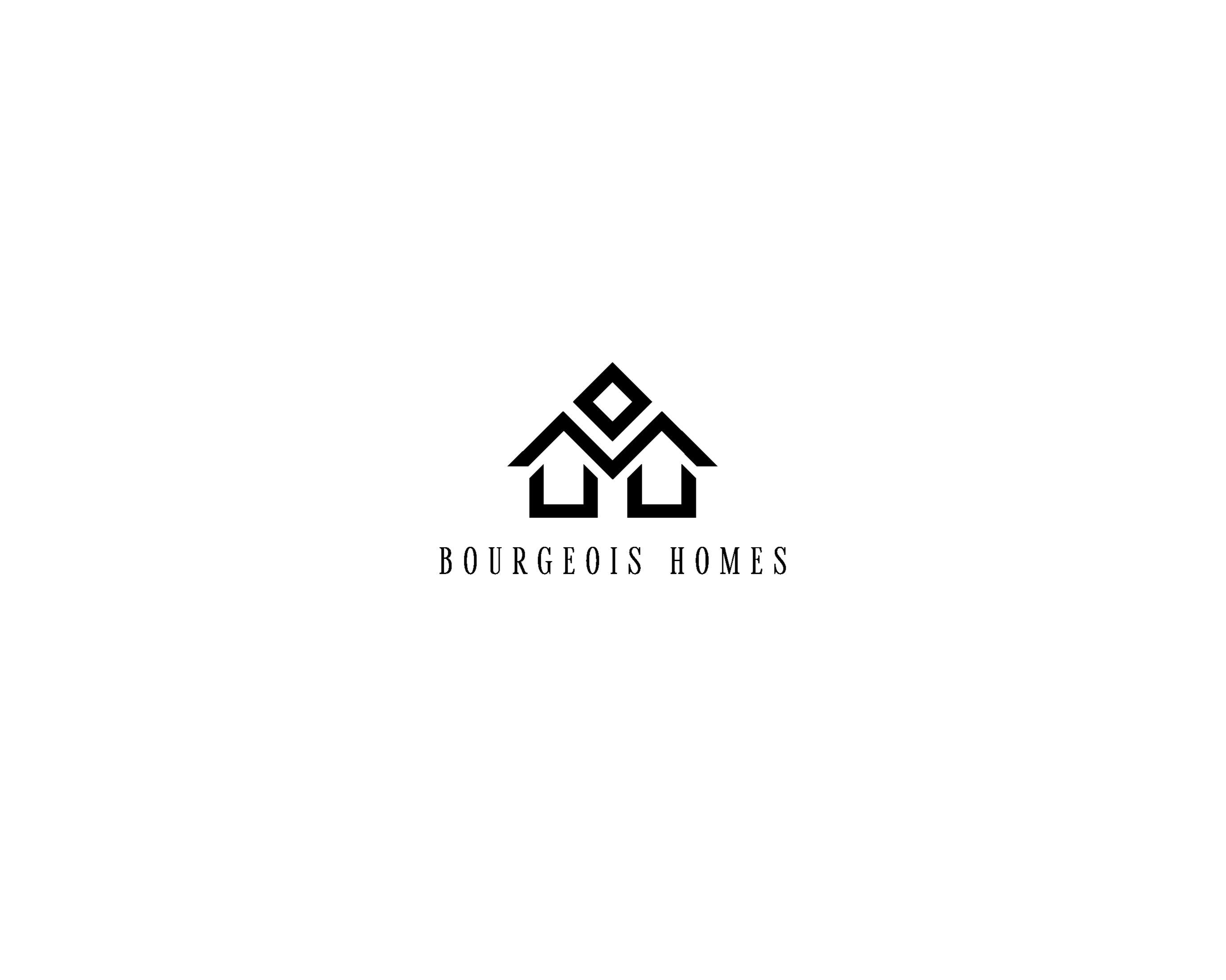 Bourgeois Homes FullLogo_BlackTransparent