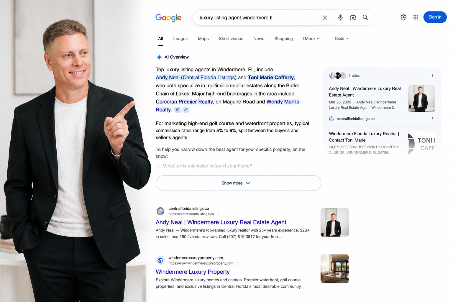 Central Florida Listings Digital Investment & AI Search Performance