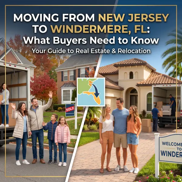 feature image of Moving from New Jersey to Windermere, FL: What Buyers Need to Know