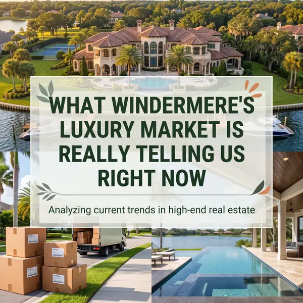feature image of What Windermere's Luxury Market Is Really Telling Us Right Now: A Local Realtor's Take