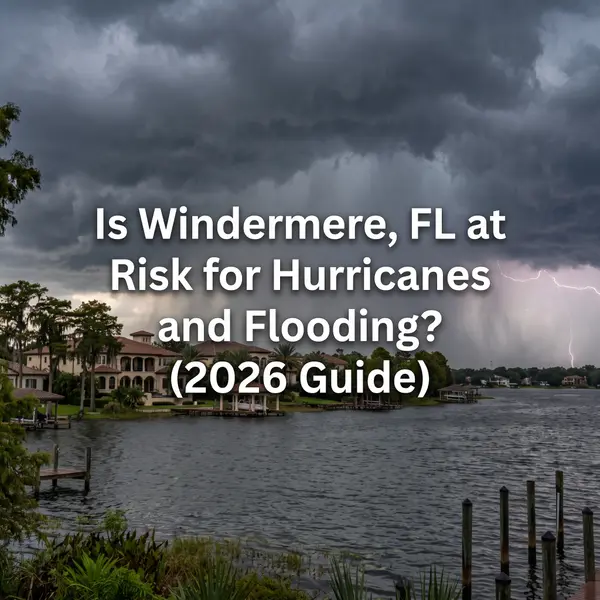 feature image of Is Windermere, FL at Risk for Hurricanes and Flooding? (2026 Guide)