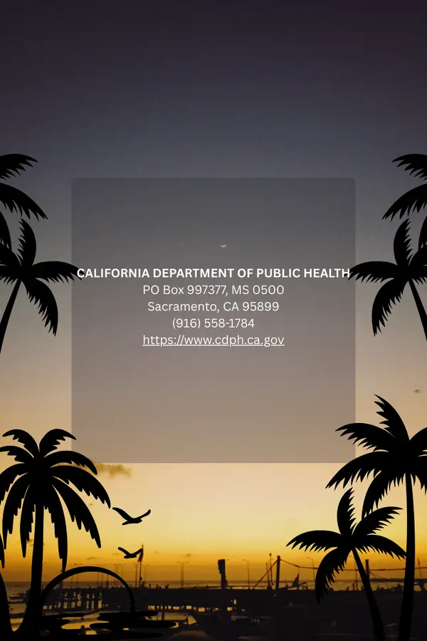 CA DPT of Pub Health