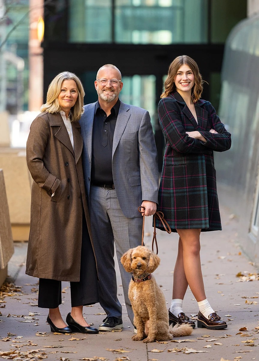 Real estate team group photo