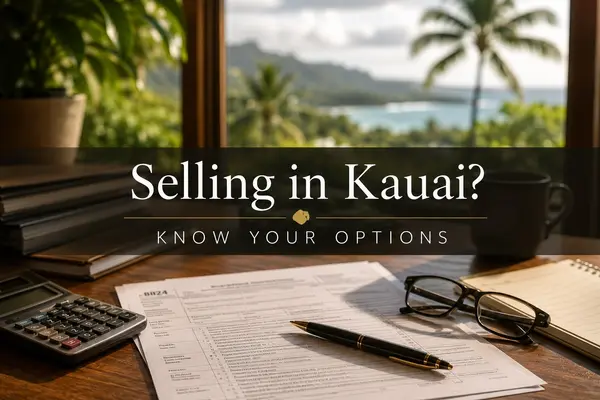 What are my tax implications when I sell?" — Capital gains, 1031 exchange eligibility, Hawaii's foreign investment withholding rules (HARPTA) for non-resident sellers