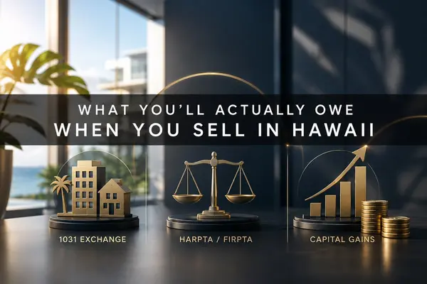 What You'll Actually Owe When You Sell in Hawaii