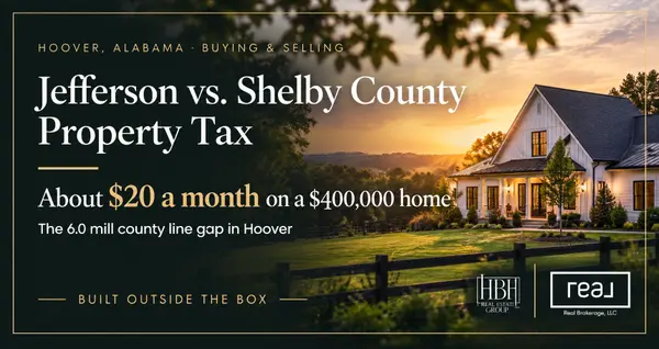 Jefferson County Property Tax in Alabama vs. Shelby County: What It Costs You Monthly,Jordan Hosey