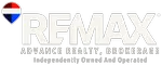 ReMax Advance Logo - White