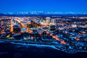downtown-night-anchorage