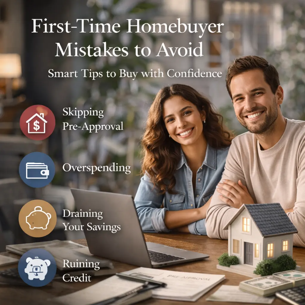 First-Time Homebuyer Mistakes to Avoid