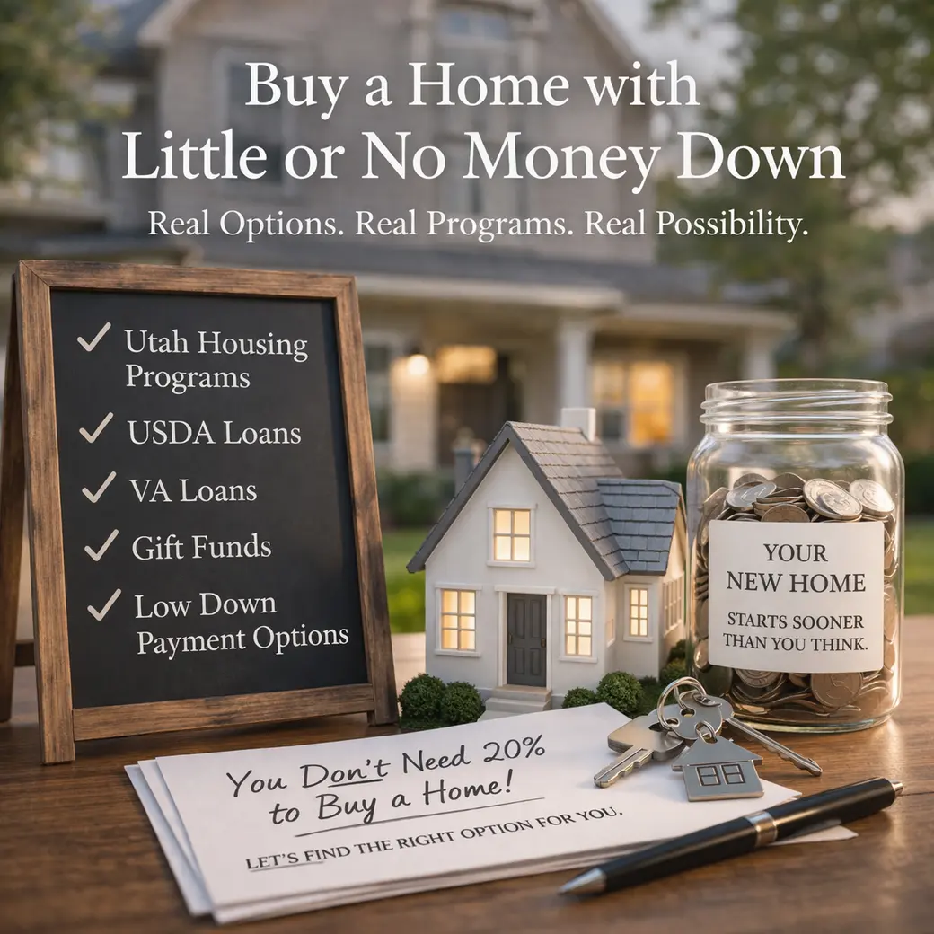 How to Buy a Home with Little or No Money Down