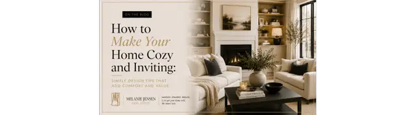 How to Make Your Home Cozy and Inviting: Simple Design Tips That Add Comfort and Value