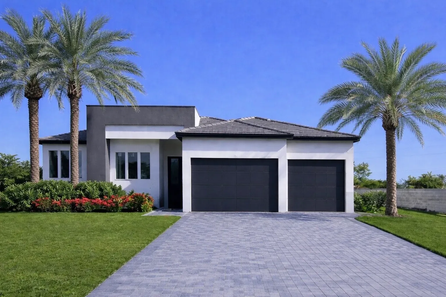Bahnam Builders single-story home in Cape Coral