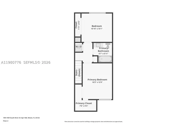 1901 NW S River Dr #16B, Miami, FL 33125