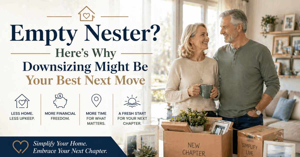 Empty Nester? Here's Why Downsizing Might Be Your Best Next Move