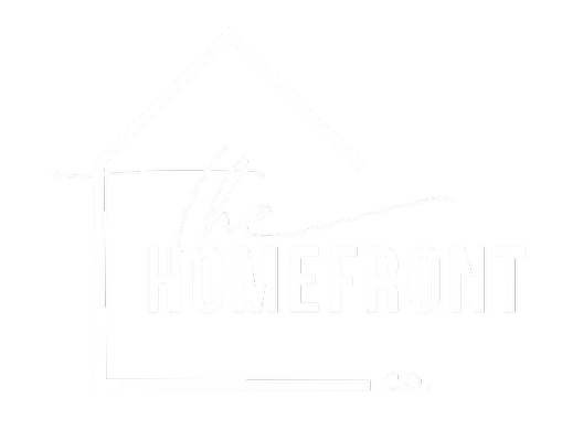 The Homefront Co. Logo.White