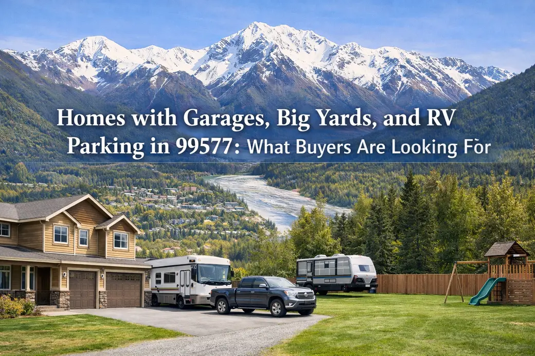 Homes with Garages, Big Yards, and RV Parking in 99577: What Buyers Are Looking For