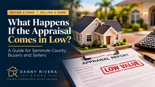 What Happens If the Appraisal Comes in Low? A Guide for Seminole County Buyers and Sellers