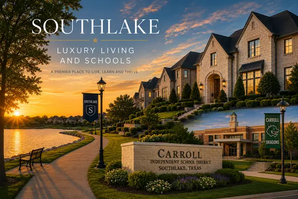 feature image of Southlake Luxury Living and Schools