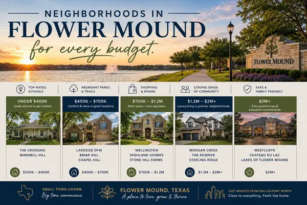 Neighborhoods in Flower Mound for Every Budget,Edmund Ponikiewski