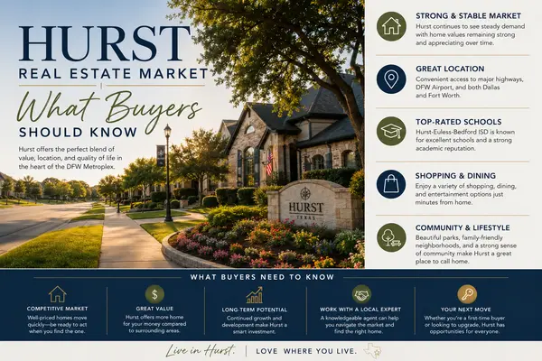 Hurst Real Estate Market | What Buyers Should Know,Edmund Ponikiewski