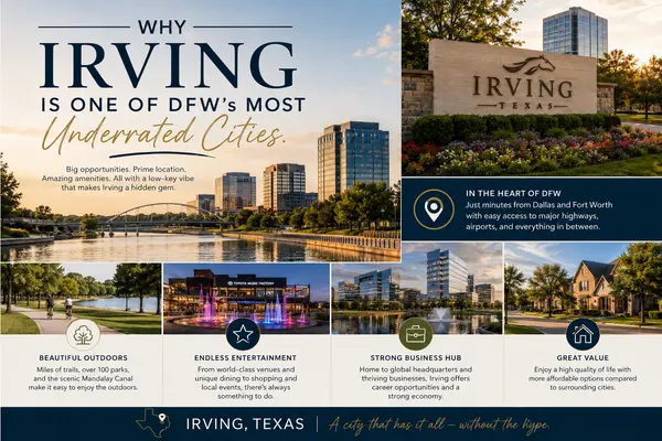 Why Irving is One of DFW's Most Underrated Cities,Edmund Ponikiewski