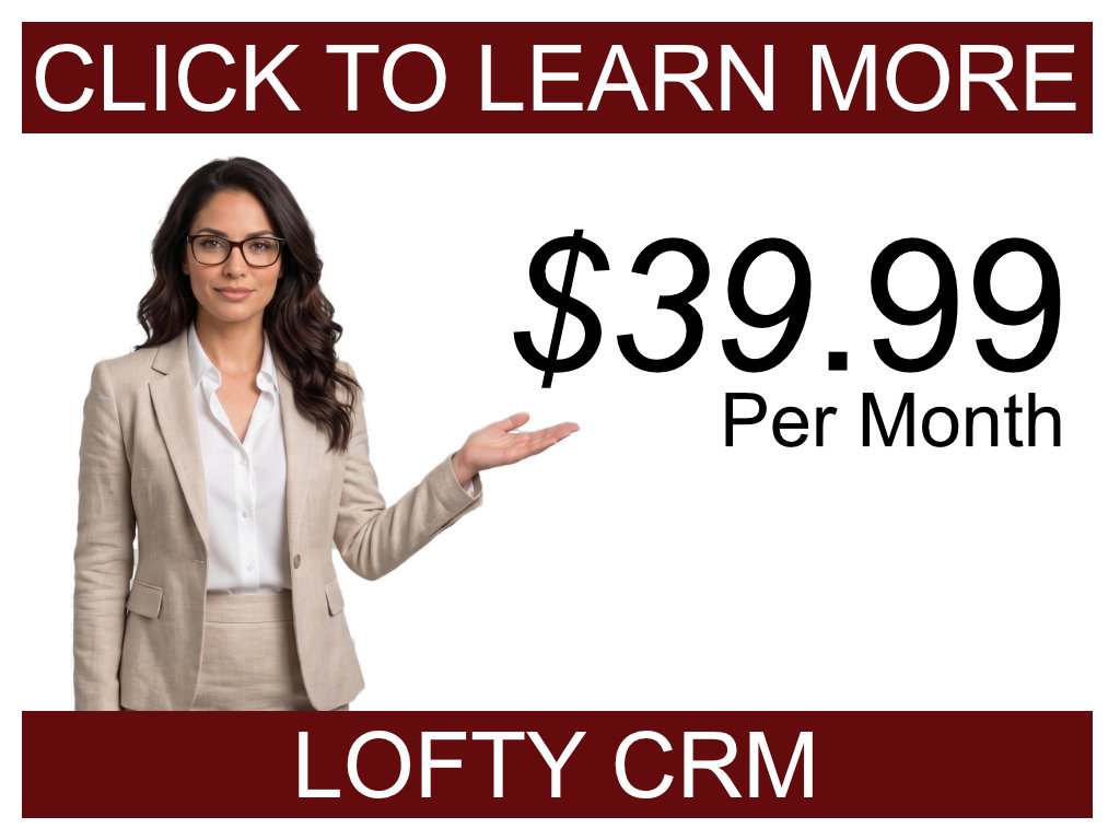 Lofty CRM, $39.99 per month. Click to learn more.