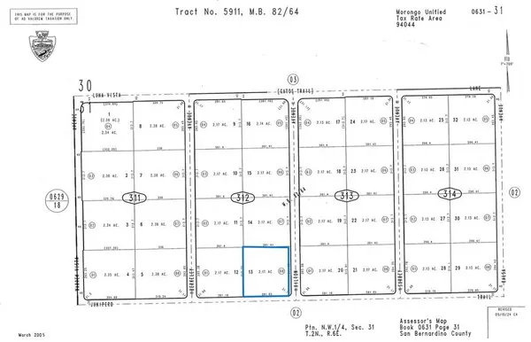 0 Hilton/Junipero, Landers, CA 92285
